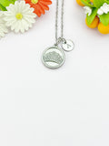 Crown Charm Necklace – Stainless Steel Silver Pendant Jewelry, N6503F