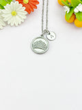 Crown Charm Necklace – Stainless Steel Silver Pendant Jewelry, N6503F