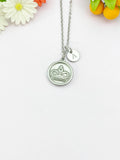 Crown Charm Necklace – Stainless Steel Crown Jewelry, N6503