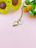 Pizza Gold Charm Necklace, N6527
