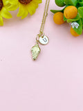 Ice Cream Cone Gold Charm Necklace, N6528