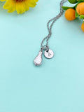 Chicken Leg Silver Charm Necklace, N6526S