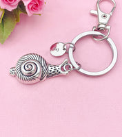 Snail Charm Keychain, Slow and Steady Snail, N6426