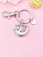 Sloths Charm Keychain, Slow and Steady, N6427