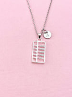 Abacus Charm Silver Necklace, N6551