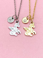 Unicorn Charm Necklace, Unicorn Jewelry Gifts, N6553