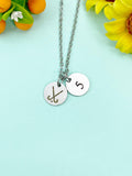 Field Hockey Stick Charm Necklace, Hockey Jewelry Gifts, D593