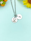 Field Hockey Stick Charm Necklace, Hockey Jewelry Gifts, D593