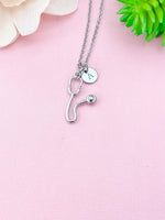 Stethoscope Charm Necklace, N6431