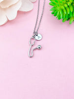 Stethoscope Charm Necklace, N6431