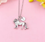Lion Charm Necklace, N6432