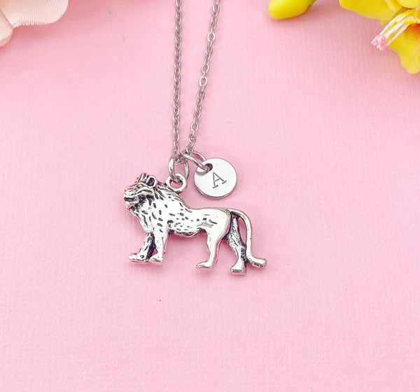 Lion Charm Necklace, N6432