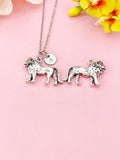Lion Charm Necklace, N6432