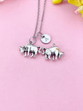 Bull Charm Necklace, N6434