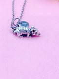 Mouse Charm Necklace, N6443