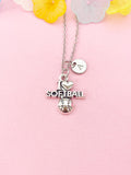 Softball Charm Necklace, N6451