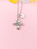 Softball Charm Necklace, N6451