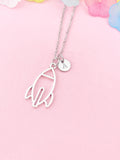 Rocket Charm Necklace, N6456