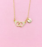 Handcuff Charm Necklace, N6570