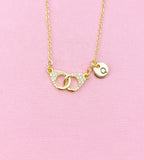 Handcuff Charm Necklace, N6570