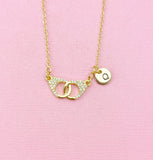 Handcuff Charm Necklace, N6570