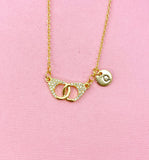 Handcuff Charm Necklace, N6570