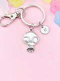 Gas Mask Charm Keychain, N6460