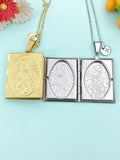 Virgin Mary Locket Necklace, N6498