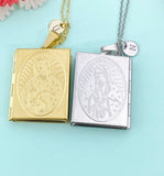 Virgin Mary Locket Necklace, N6498