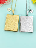 Virgin Mary Locket Necklace, N6498