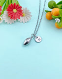 Silver TINY Sweet Potato Charm Necklace, N6582