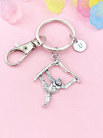 Monkey Charm Keychain Playful Animal Accessory for Bags & Keys, N6464