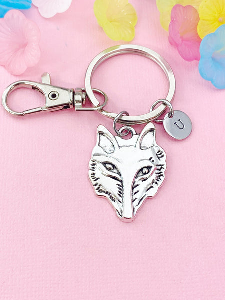 Fox Charm Keychain – Woodland Animal Jewelry Gift, N6465