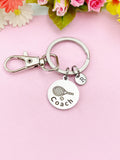 Tennis Coach Keychain, Best Christmas Gifts for Tennis Coach, D128