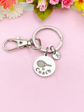 Tennis Coach Keychain, Best Christmas Gifts for Tennis Coach, D128