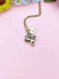 Gold Unicorn Charm Necklace – Magical Jewelry Gift for Girls & Women, N499