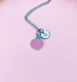Silver Peach Charm Necklace – Dainty Fruit-Inspired Jewelry Gift, N6334S