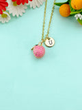 Gold Sweet Litchi Fruit Charm Necklace, N6609