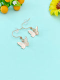 Gold Butterfly Charm Earrings, N2770G