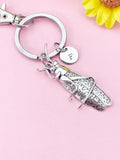 Grasshopper Charm Keychain – Insect Charm for Nature Lovers, N6473