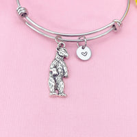 Bear Charm Bracelet – Forest Animal Jewelry Gift, N6474