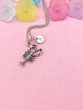 Lobster Charm Necklace – Nautical Jewelry for Ocean Lovers,  N6480