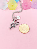 Lobster Charm Necklace – Nautical Jewelry for Ocean Lovers,  N6480
