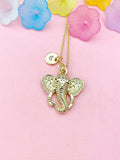 Elephant Charm Necklace, Career Milestone Jewelry, N6486A