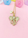 Elephant Charm Necklace, Career Milestone Jewelry, N6486A