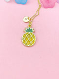 Pineapple Charm Necklace – Confidence Leadership Gift for Career Growth, Promotion, New Job, N6487