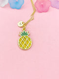 Pineapple Charm Necklace – Confidence Leadership Gift for Career Growth, Promotion, New Job, N6487