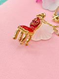 Throne Chair Charm Necklace, N6488