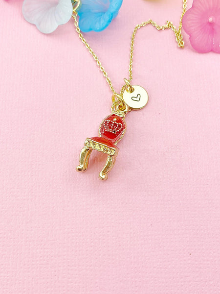 Throne Chair Charm Necklace, N6488