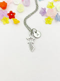 Shooting Star Charm Necklace, N6495